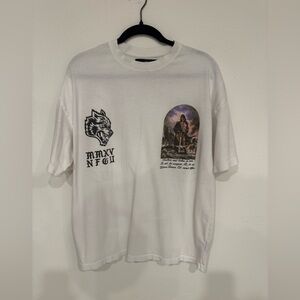 Darc Sport White Graphic Men's T-Shirt